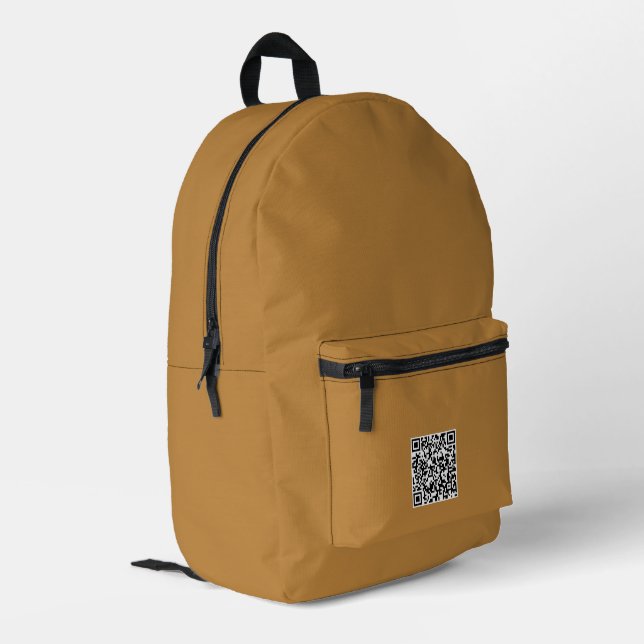 Personalised Print Black Cut Sew Bag for Branding (Back Corner Left)
