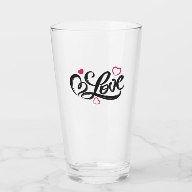 Personalised Print Glass (Front)