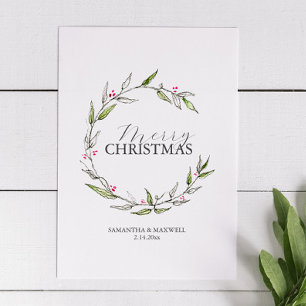 Personalised Printable Christmas Cards