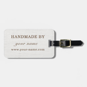 Personalised Printable Tag for Handmade Jewellery