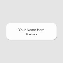 Personalised Professional Employee Classic Round