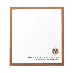 Personalised Professional Luxury Branded Notepad