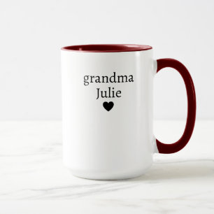 Personalised Promoted to Grandma Mug
