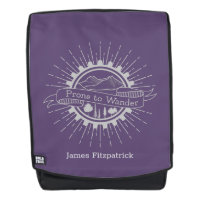 Personalised Prone to Wander Traveller