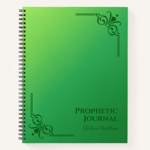 Personalised Prophetic Journal Spiral Notebook
