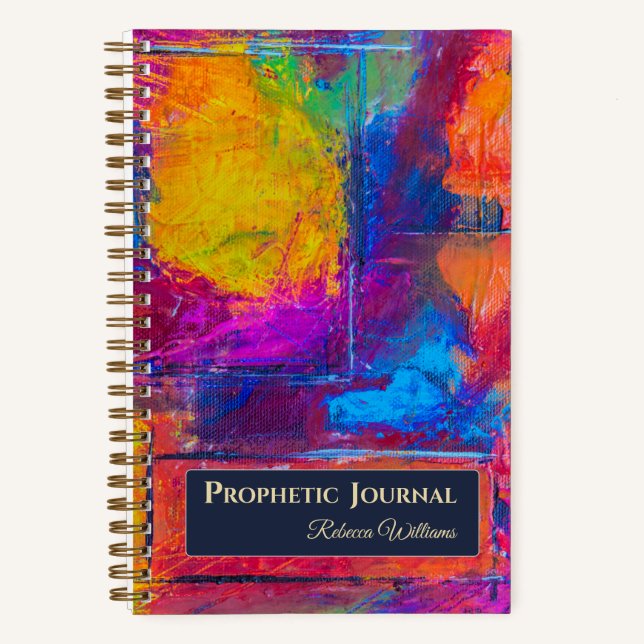 Personalised Prophetic Prayer Journal (Front)