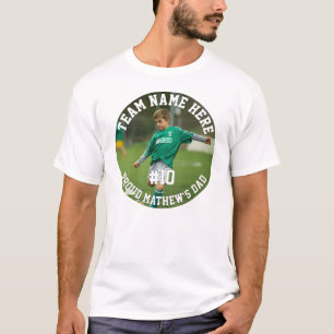 Personalised Proud Dad Sport School Event T-Shirt
