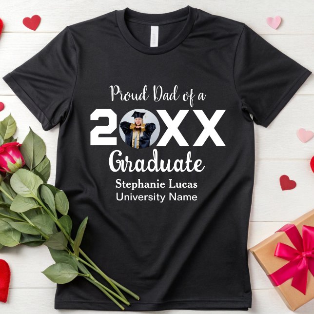 Personalised Proud Graduate 2025 Graduation Family T-Shirt (Creator Uploaded)