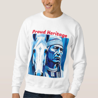 Personalised “Proud Heritage Men's Basic Sweatshirt