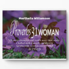 Personalised PROVERBS 31 WOMAN Inspirational
