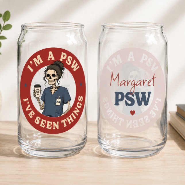 Personalised PSW Funny Can Glass (Creator Uploaded)
