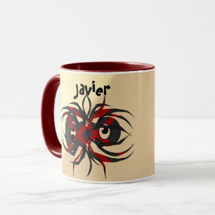 Personalised Psychedelic Arachnid of Despair Mug