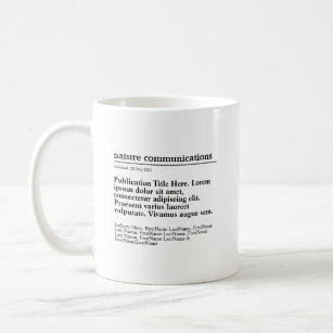 Personalised Publication Classic Mug