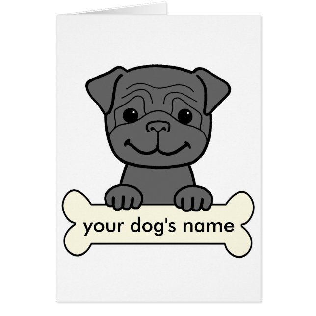 Personalised Pug (Front)