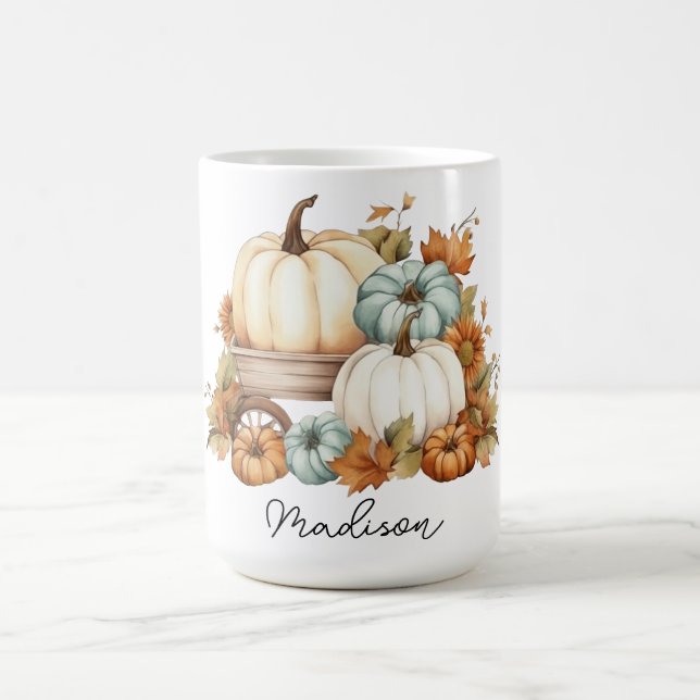 Personalised Pumpkin Mug (Center)