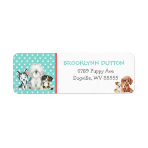 Personalised Puppy Dog