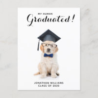 Personalised Puppy Dog Graduate Graduation Party