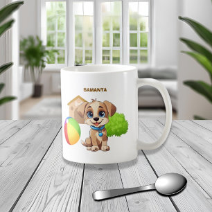 Personalised Puppy Mug