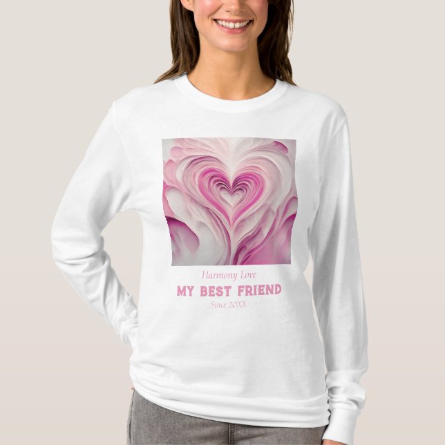 Personalised "Pure Love" - My Best Friend T-Shirt (Front)