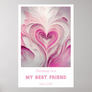 Personalised "Pure Love" Wall Art - My Best Friend