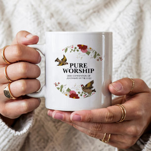 Personalised Pure Worship 2025 Convention JW Gifts Coffee Mug