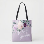 Personalised purple floral mother of the groom
