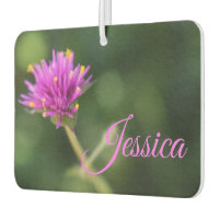 Personalised Purple Flower Nature Photography