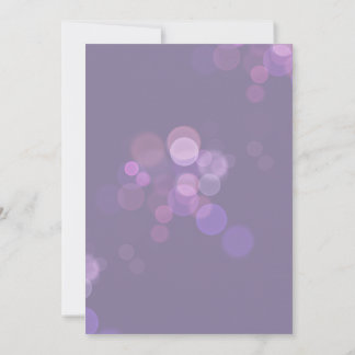 personalised purple happy birthday card