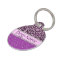Personalised Purple Leopard Print Glitter