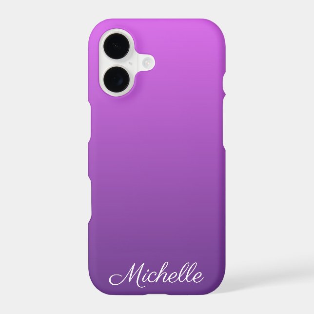 Personalised purple ombre (Back)