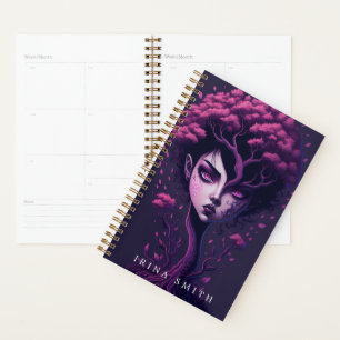 Personalised Purple Tree with a Face Planner