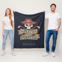 Personalised Putt Pirates Golfing Hobby Sports Fle