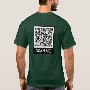 Personalised QR Code Scan Info Your Gift T-Shirt