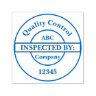 Personalised Quality Control Self Inking Stamp