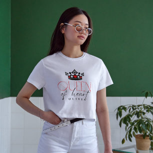 Personalised Queen Crown T-Shirt