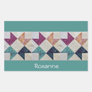 Personalised Quilt Stickers