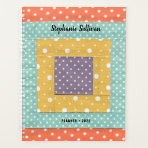 Personalised Quilting Patchwork 2022 Planner