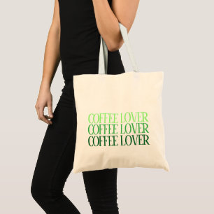 Personalised Quotes Cute Simple Coffee Lover Tote Bag