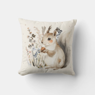 Personalised Rabbit Throw Pillow