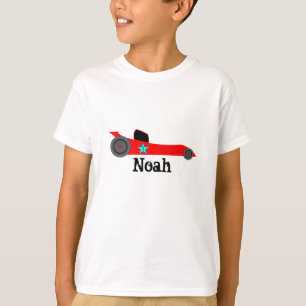 Personalised Race Car Tshirt