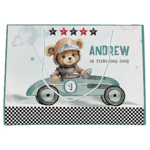 Personalised Racing Car Gift Bags