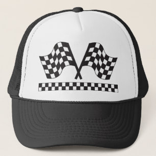 Personalised Racing Rally Flags Gift Trucker Hat