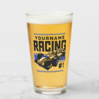 Personalised Racing Team Fast Race Car Driver