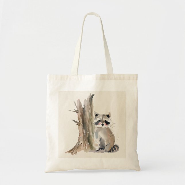 Personalised Racoon Discovery Bag (Front)