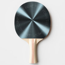 Personalised Radial Metallic Look - Light Blue