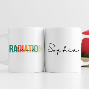 Personalised Radiation Therapist Mug