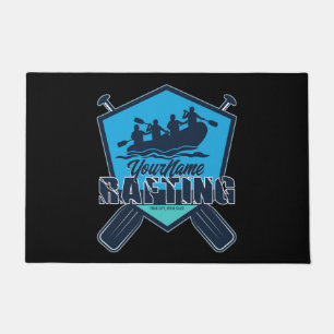 Personalised Rafting Whitewater River Adventure  Doormat