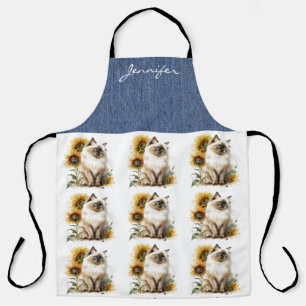 Personalised Ragdoll Cat All-Over Print Apron