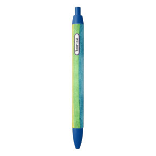 Personalised Rainbow colour Blue Ink Pen