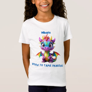 Personalised Rainbow Dragon T-Shirt